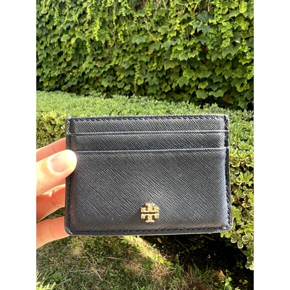 Tory Burch Leather Card Holder - Picture 1 of 6